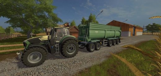 Мод прицеп Krampe Bandit Semi v 1.0.0.0" для Farming Simulator 2017