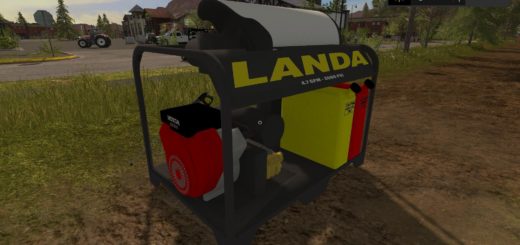 Мод мойка Landa Pressure Washer v 1.0 FS 17