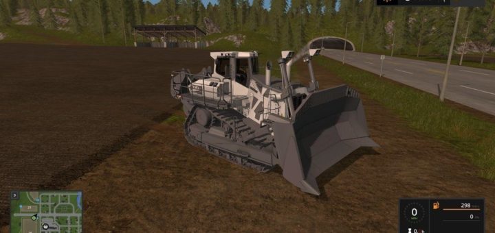 Мод бульдозер Liebherr PR 776 v 1.0 Farming Simulator 17