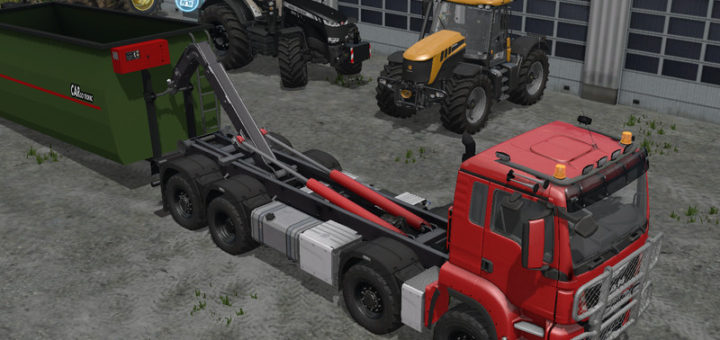 Мод грузовик MAN TGS 8x8 with HVAC System v 2.0 Farming Simulator 2017