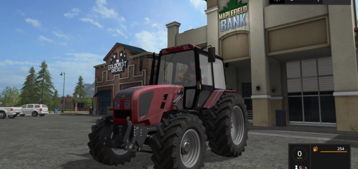 Мод трактор МТЗ MTZ 1220.3 v 1.0.0.1 Фарминг Симулятор 2017