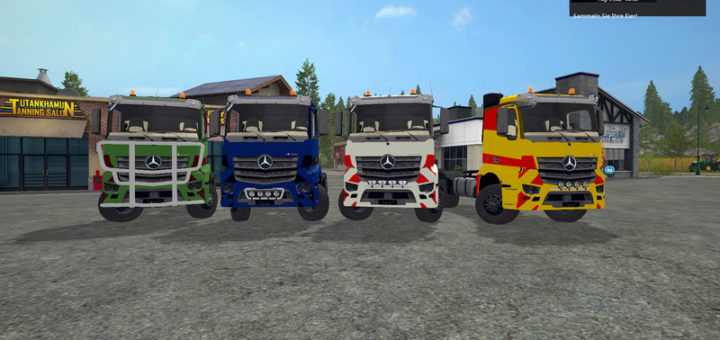 Мод тягач Mercedes Benz Antos v 1.0 FS17