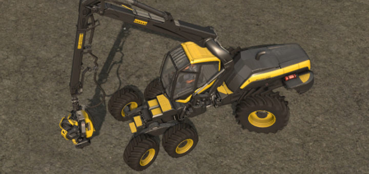 Мод харвестер Ponsse Ergo v 2.0 Farming Simulator 2017