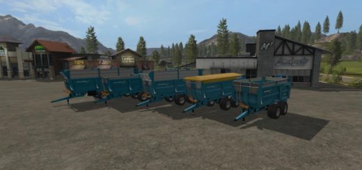 Мод ПАК прицеп Rolland RollSpeed tippers v 1.1 Farming Simulator 2017