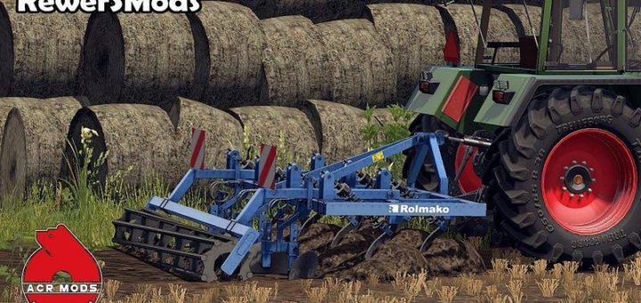 Мод культиватор Rolmako U453 v 1.0 Farming Simulator 17