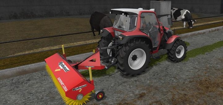 Мод Sweeper Rabaud SUPERNET 2200A v 2.0 Farming Simulator 17