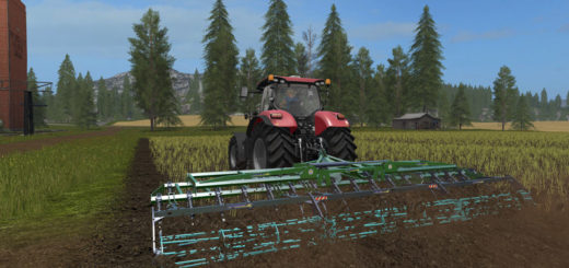 Мод культиватор Semichisel Agromet 8m v 1.0 FS17