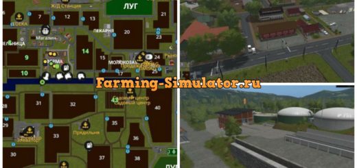 Мод карта Südhemmern V 6.0 Farming Simulator 2017