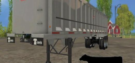 Мод прицеп Travis Classic End-dump v 1.0 Farming Simulator 2017