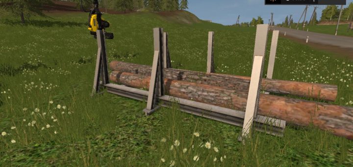 Мод Wood Unloading Place v 1.0 Farming Simulator 2017
