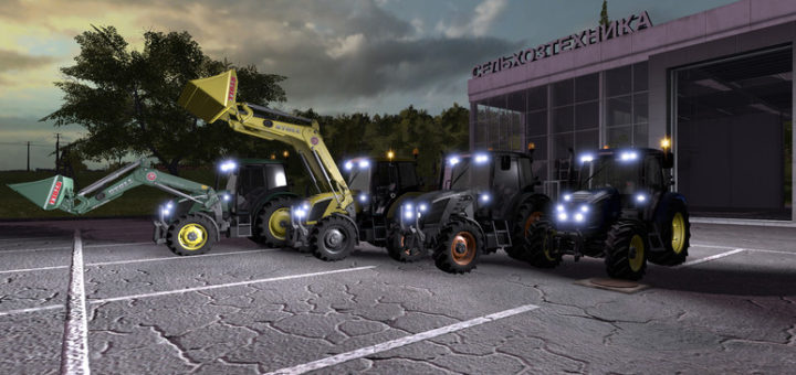Мод трактор Zetor Proxima 120 Multicolor v 1.0.0.0 Farming Simulator 17