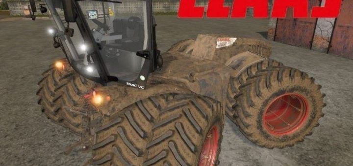 Мод трактор Claas Xerion Pack v 3.0 Farming Simulator 17