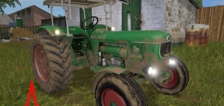 Мод трактор Deutz D80 v 1.4 Farming Simulator 2017