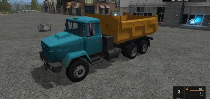 Мод грузовик КРАЗ KrAZ 6510 v 2.0 Фарминг Симулятор 2017