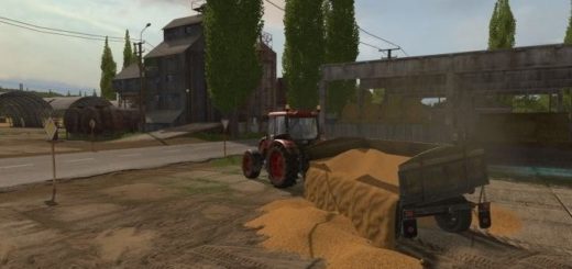 Мод cтарый прицеп v 1.1 Farming Simulator 17