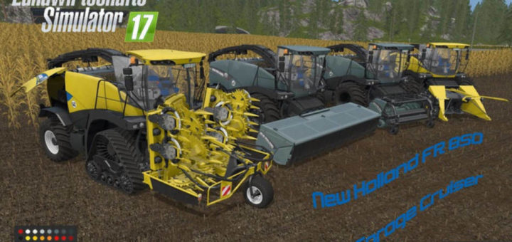 Мод New Holland FR v 1.0 Farming Simulator 17