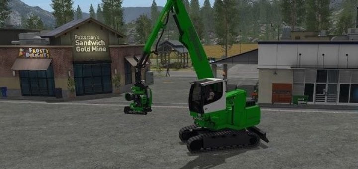 Мод Sennebogen 718 v 1.0 FS 17
