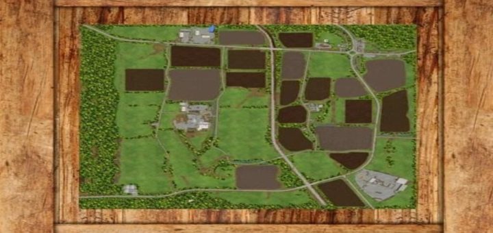 Мод карта Thornton v1.0 Farming Simulator 2017