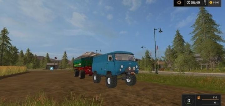 Мод УАЗ 452 v 1.0 Фарминг Симулятор 2017
