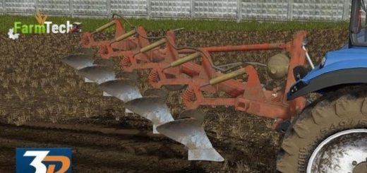 Мод плуг Unia Atlas 5 v 1.0 Farming Simulator 2017