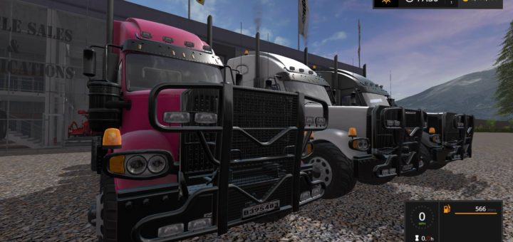 Мод тягач AMERICAN LOGGER 6X6 V1.0 Farming Simulator 17