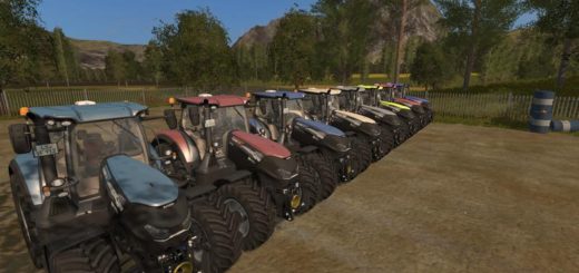 Мод трактор Case CVX Optum Platinum v 1.0 FS17