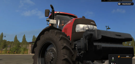 Мод трактора Case IH Maxxum Pack v 1.5.2 Farming Simulator 17