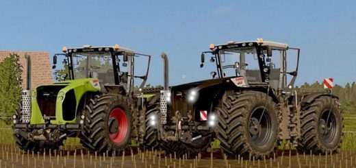 Мод трактора Claas Xerion 4500/5000 (2009-2013) v 1.0 FS17