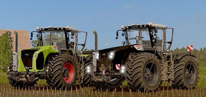Мод трактора Claas Xerion 4500/5000 (2009-2013) v 1.0 FS17