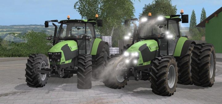 Мод трактор DEUTZ FAHR 5110 TTV V1.0 Farming Simulator 2017
