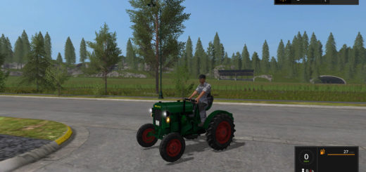 Мод трактор Deutz F1M414 v 2.0.0.0 Farming Simulator 2017