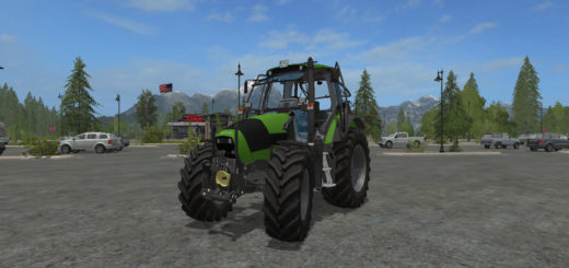 Мод трактор Deutz Fahr Agrotron 120 MK3 v 1.0 Farming Simulator 2017