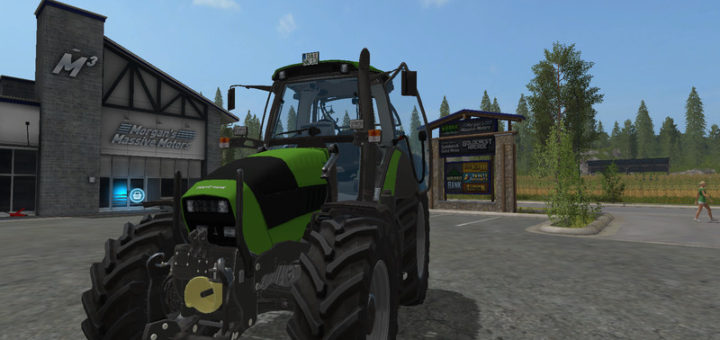 Мод трактор Deutz Fahr Agrotron 165 MK3 v 2.1 FS17