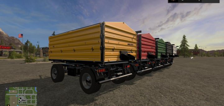 Мод прицеп Wielton PRS2 W14 v 1.0 FS17