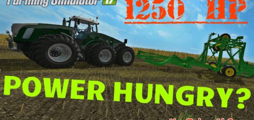 Мод трактор FENDT TRISIX V1.0 Farming Simulator 2017