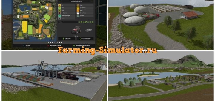 Мод карта Farming Legend v1.0.0.3 Farming Simulator 2017