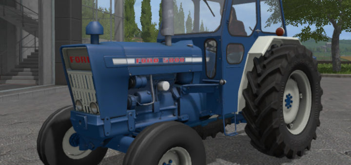 Мод трактор Ford Forces 7000 v 2.1 Farming Simulator 17