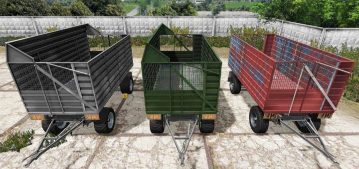 Мод ПАК прицепов HW80 SHA Pack v 1.0.0.1 FS17