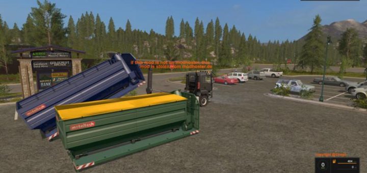 Мод ITR DOCK CONTAINER V1.0 FS17