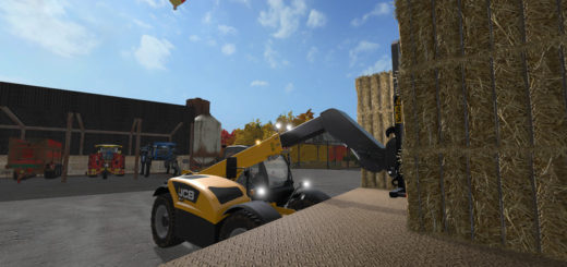 Мод погрузчик JCB Loadall v 1.0.1.0 Farming Simulator 17