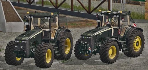 Мод трактор John Deere 8030 Series (Black Limited) v 1.0 Farming Simulator 17
