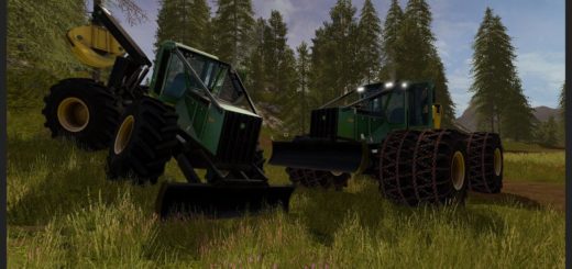Мод трактор JOHN DEERE 748H BETA Farming Simulator 17