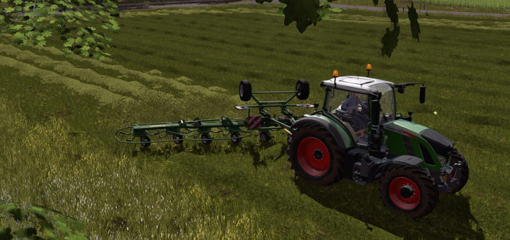 Мод сеноворошилка KRONE KWT 11.22 V1.0.0.0 FS17