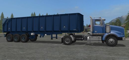 Мод прицеп Mech Corporation Galera 55L v 1.0 Farming Simulator 2017