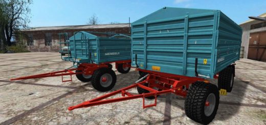 Мод ПАК прицепов Mengele MZDK 14000 Farming Simulator 2017