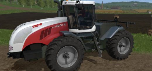 Мод трактор STEYR 6600 CVT V1.0 Farming Simulator 2017