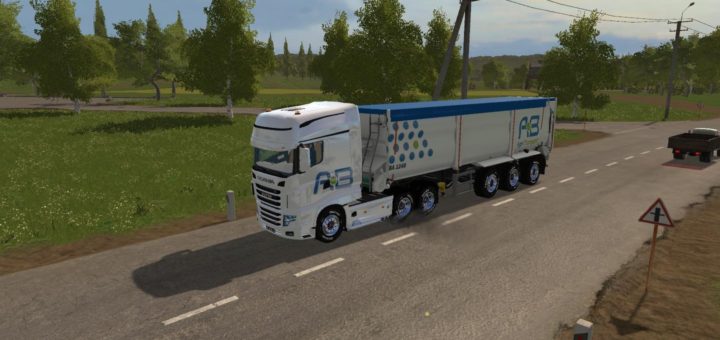 Мод прицеп Trailer ab Texel v 1.0 Farming Simulator 2017