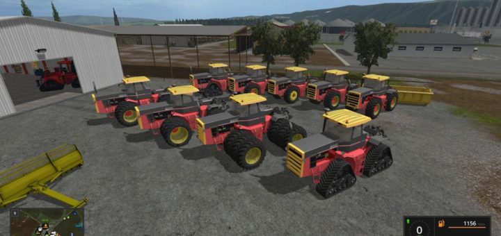 Мод трактор Versatile 856 v 1.0.0 Farming Simulator 2017