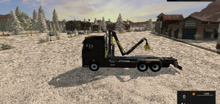 Мод Volvo Crane ITRunner v 1.0 Farming Simulator 2017