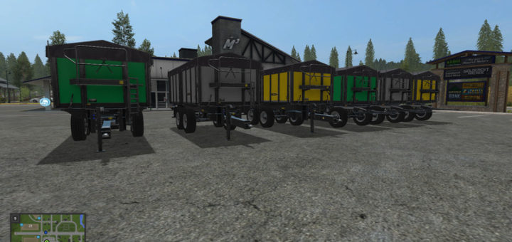 Мод прицепы Wielton Agro Trailer Pack V 1.3.0.0 Farming Simulator 2017